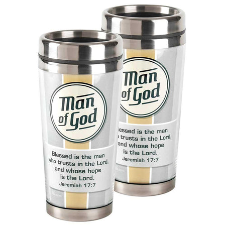 Trav Mug Man of God Blessed Is the Man by Dicksons