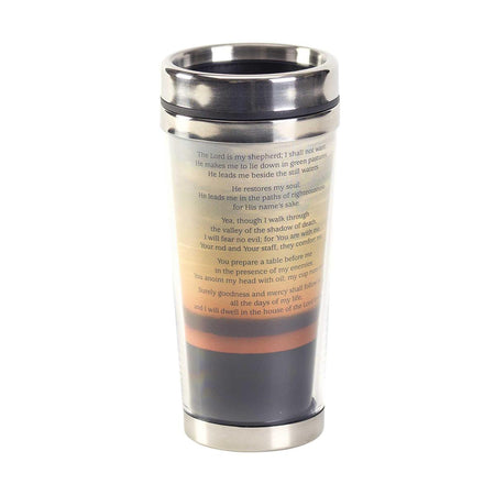 Travel Mug Psalm 23 16 Oz (SSMUG-303) by Dicksons, product view 2