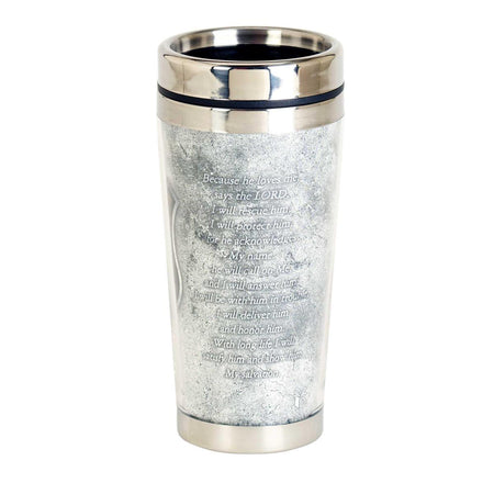 Travel Mug Psalm 91 Eagle 16 oz by Dicksons, product view 2