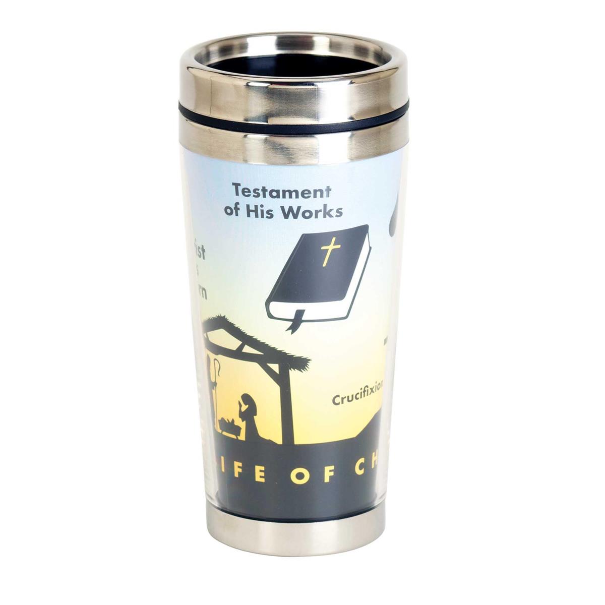 Travel Mug Life Of Christ 16 oz by Dicksons