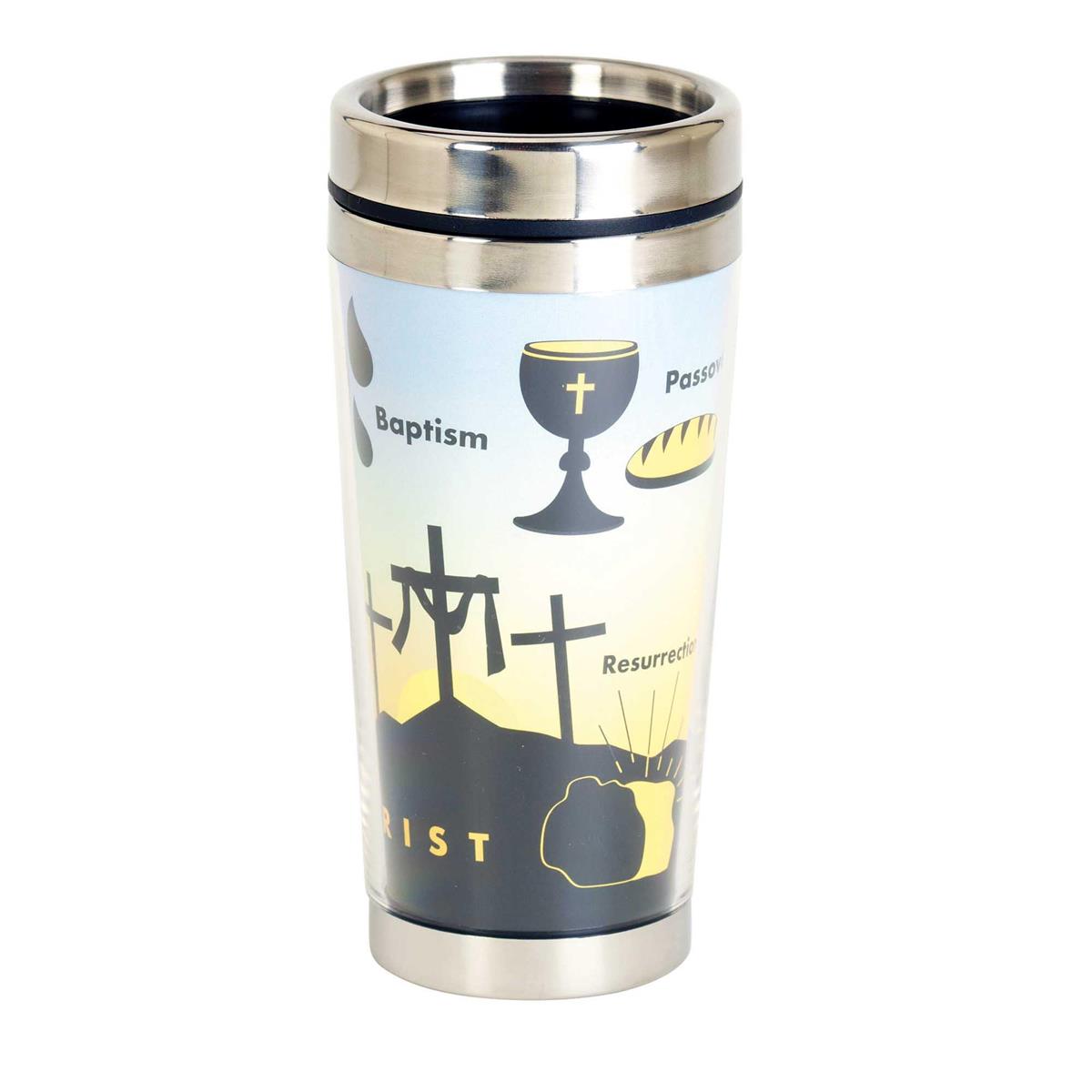 Travel Mug Life Of Christ 16 oz by Dicksons, product view 2