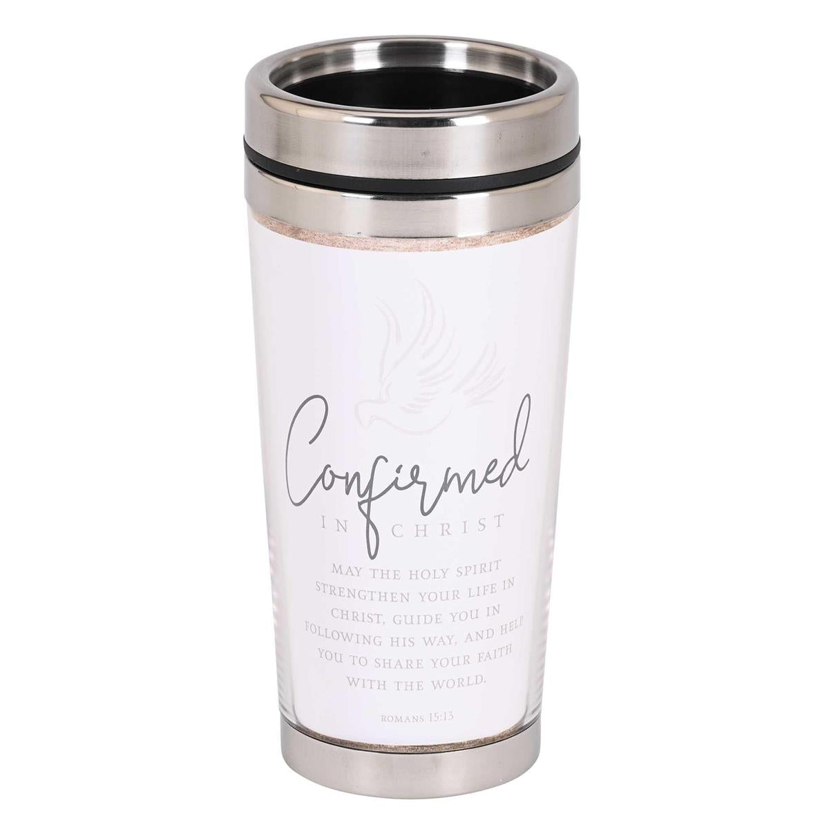 Travel Mug Confirmed In Christ 16 oz by Dicksons