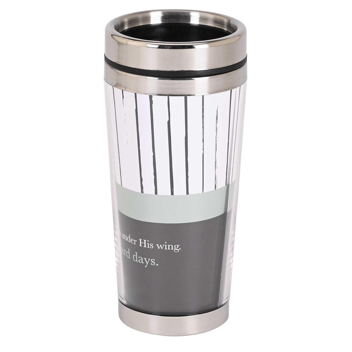Travel Mug Hard Days Psalm 63:7 16 oz by Dicksons, product view 2