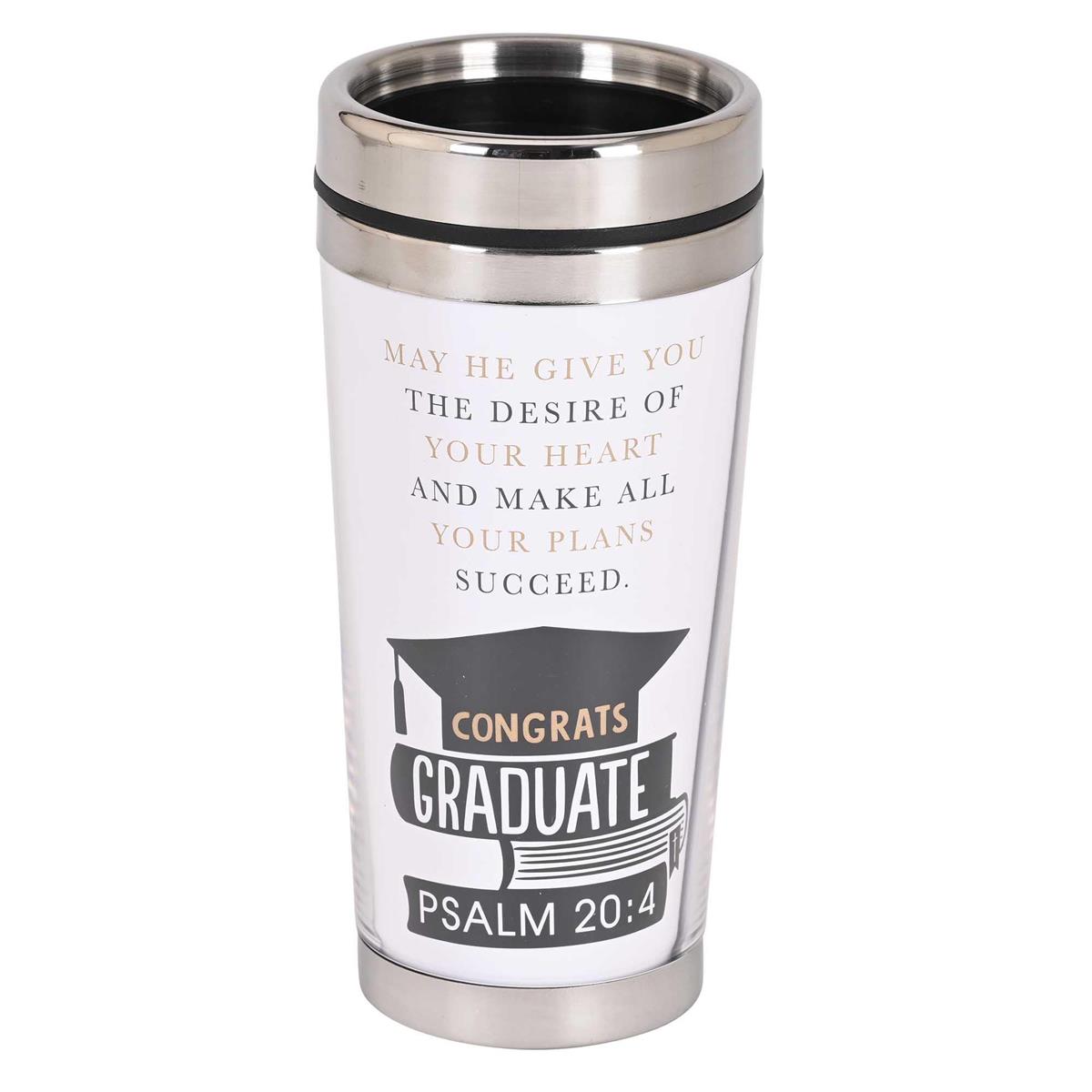 Travel Mug Congrats Grad 16 oz by Dicksons, product view 2
