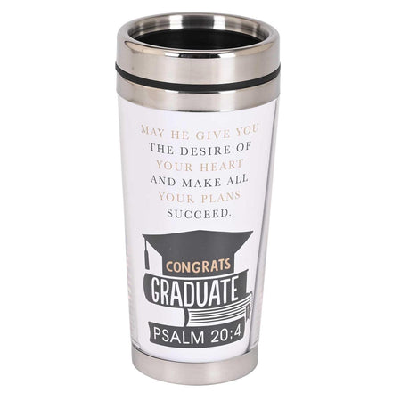 Travel Mug Congrats Grad 16 oz by Dicksons, product view 2