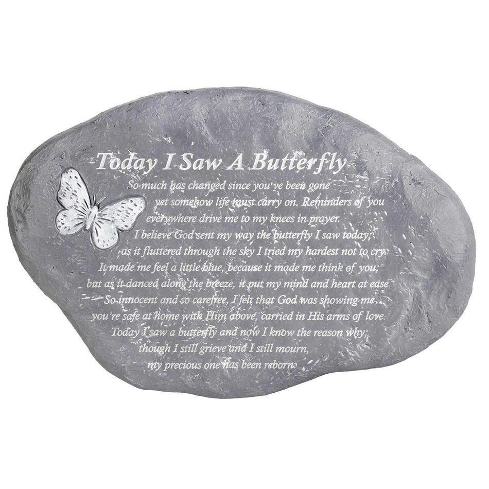 Bereavement Butterfly Garden Stone by Dicksons