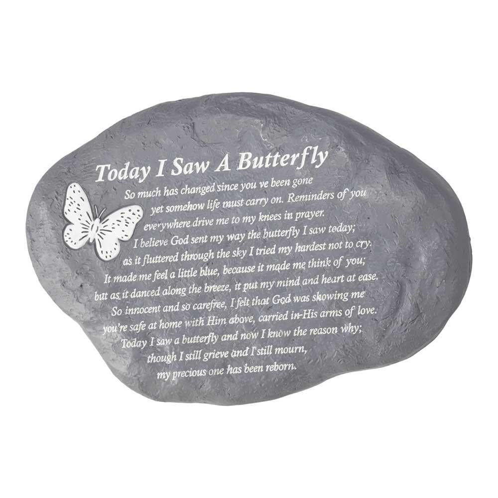 Bereavement Butterfly Garden Stone by Dicksons, product view 2