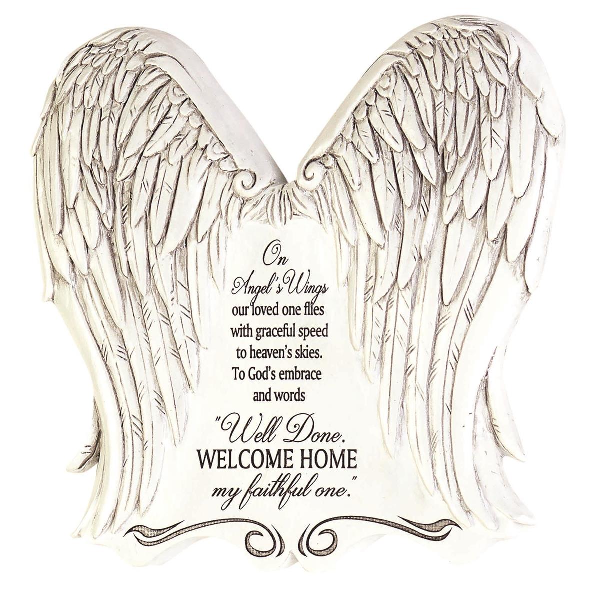 Garden Stone Angels Wings Resin by Dicksons, product view 2