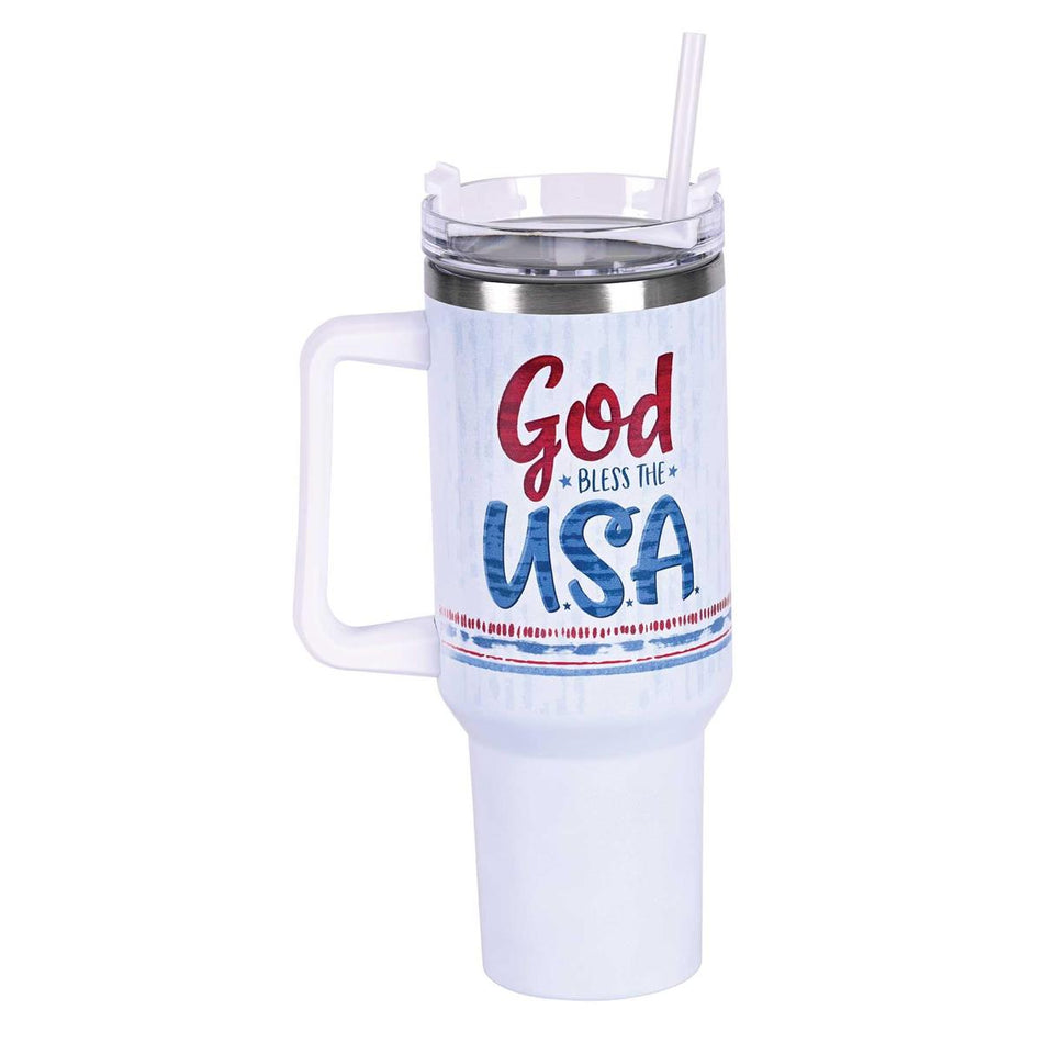 Tumbler God Bless The USA 40 Oz by Dicksons, product view 2