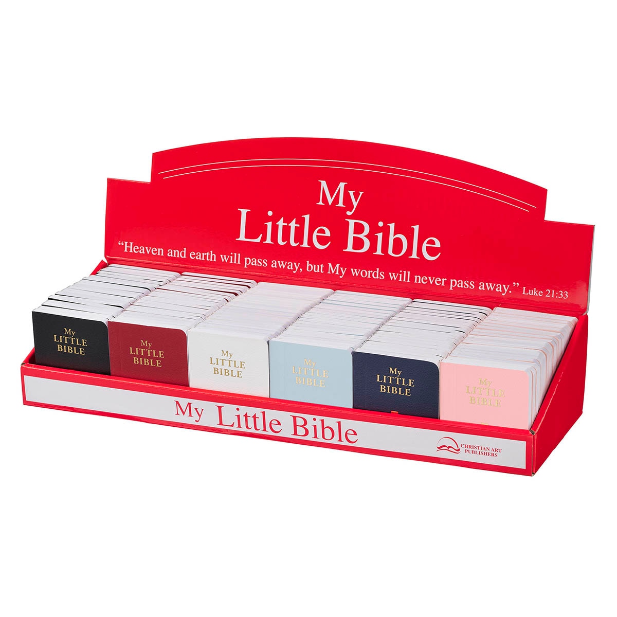 Pre-packed My Little Bible Merchandiser (Pack of 120) by Christian Art Gifts