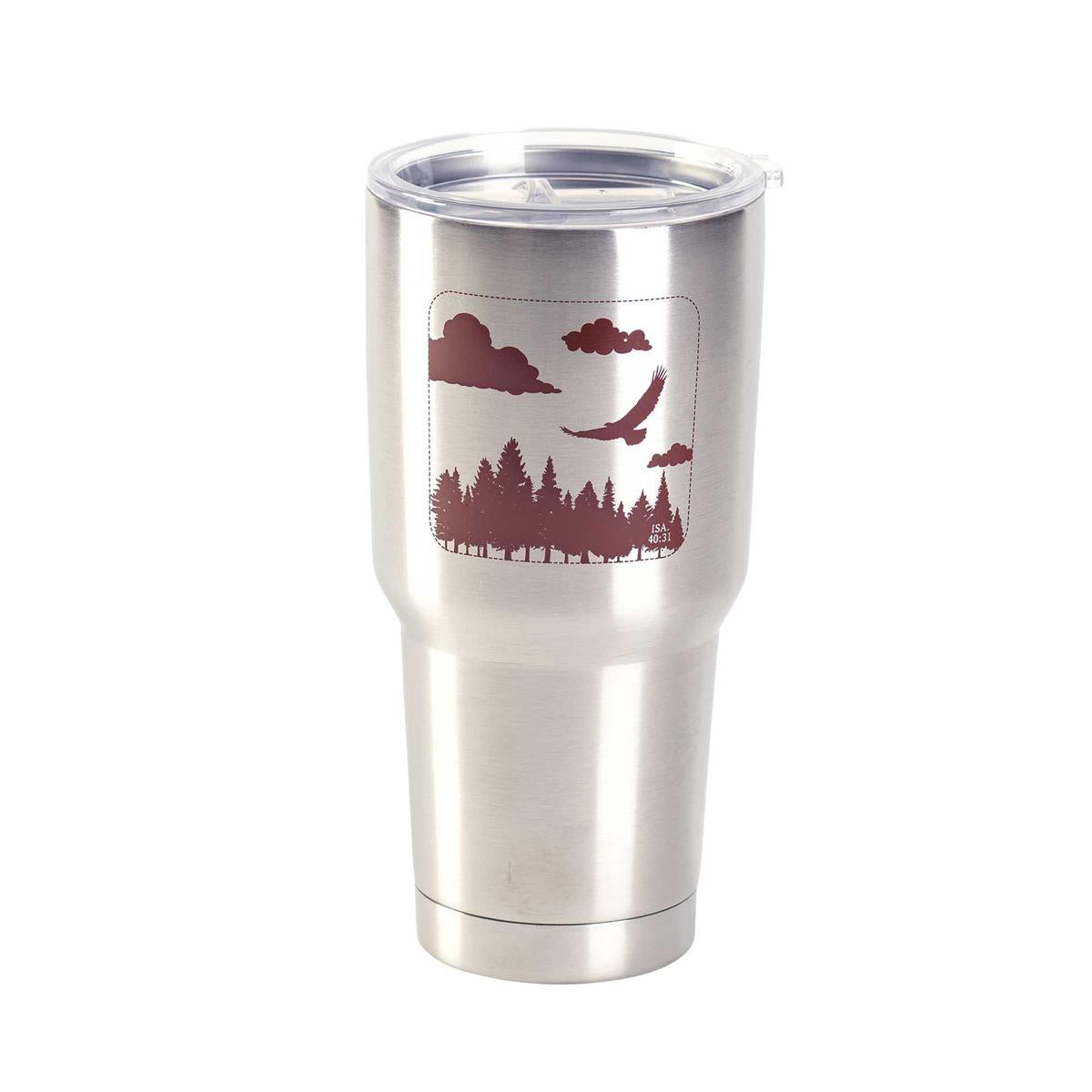 Tumbler Eagle Isaiah 40:31 30Oz by Dicksons