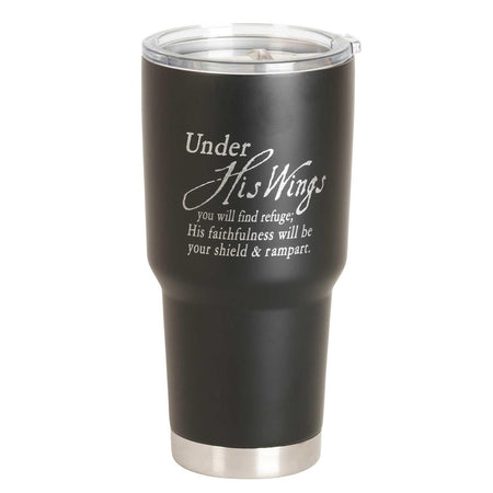 Tumbler Psalm 91 Black 30 oz by Dicksons