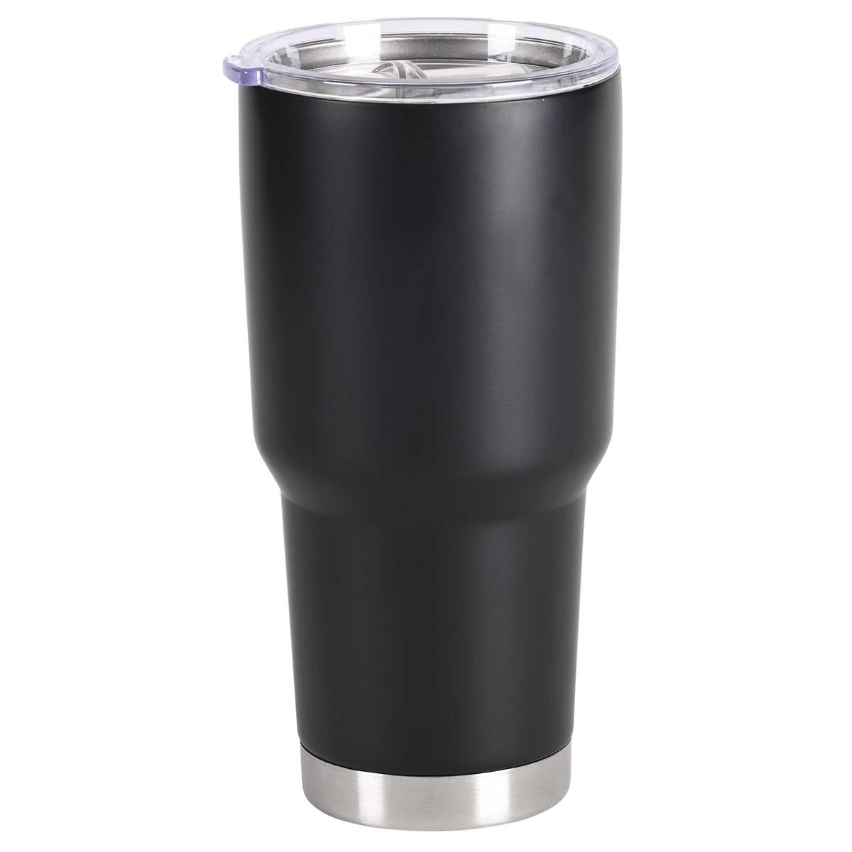 All I Need Jesus And Coffee Black 30 Ounces Stainless Steel Travel Tumbler by Dicksons, product view 2