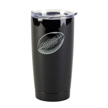 Football Play Hard Pray Tumbler 20OZ by Dicksons