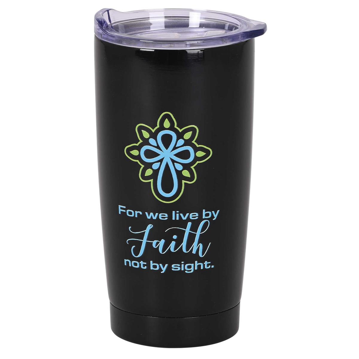 Inspirational Christian Travel Tumbler Cup, Hot or Iced Beverage (SSTUMB-137) by Dicksons, product view 2
