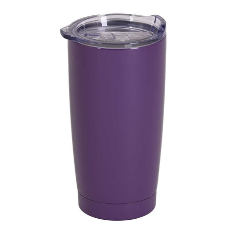 Tumbler Pink Cross 20 oz Purple by Dicksons, product view 2