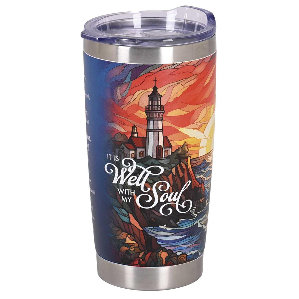 Tumbler It Is Well With My Soul 20 Oz by Dicksons