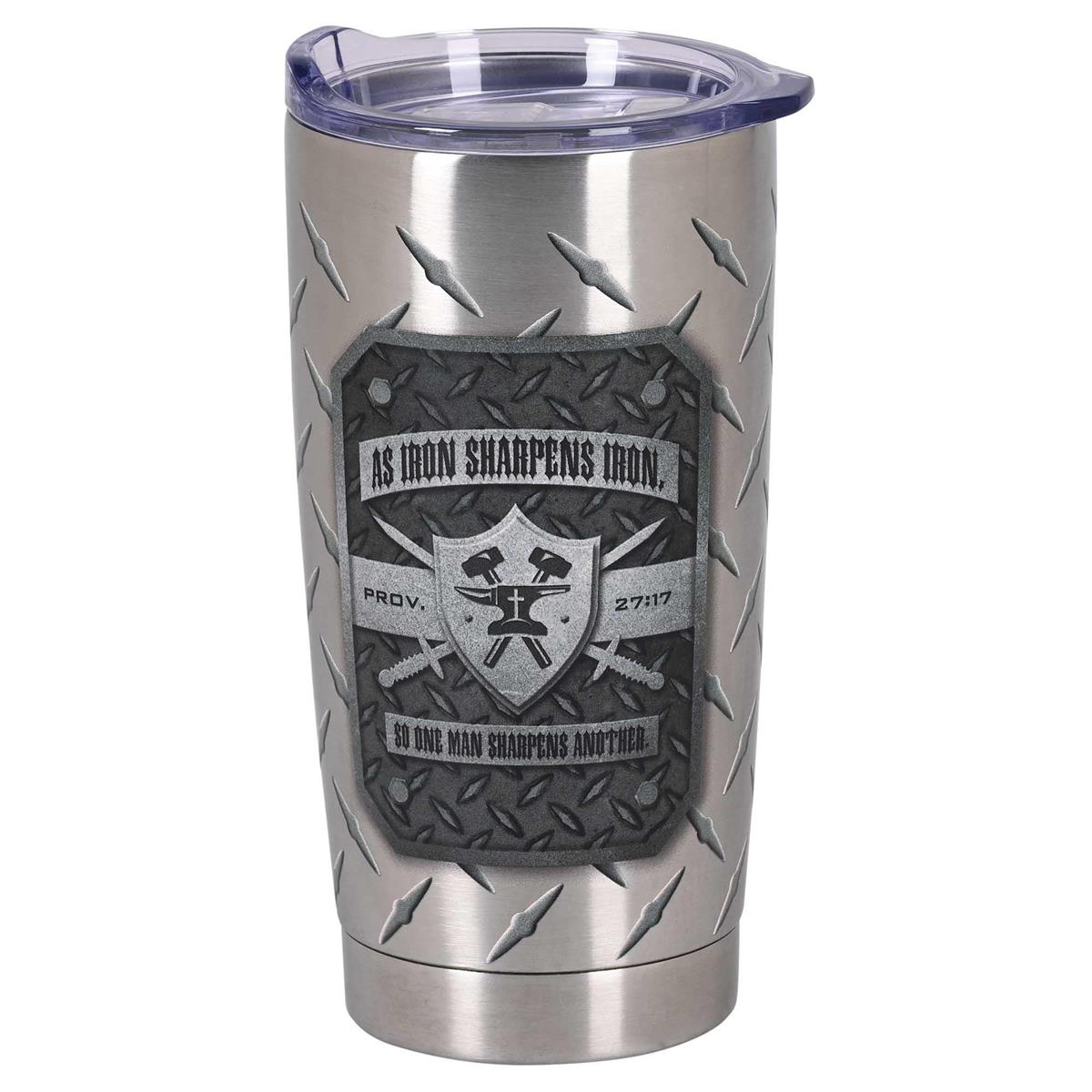 Tumbler As Iron Sharpens Iron 20 Oz by Dicksons