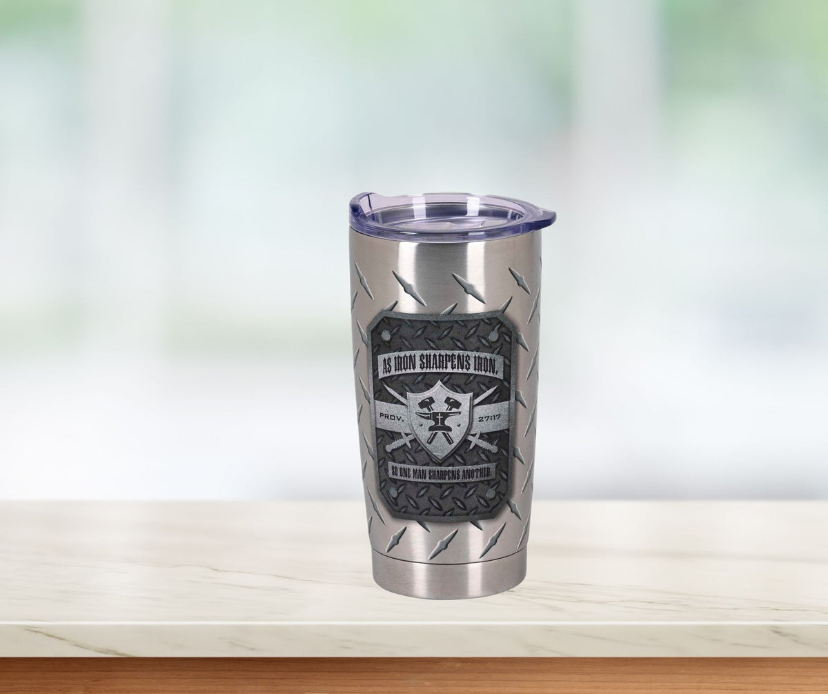 Tumbler As Iron Sharpens Iron 20 Oz by Dicksons, product view 3