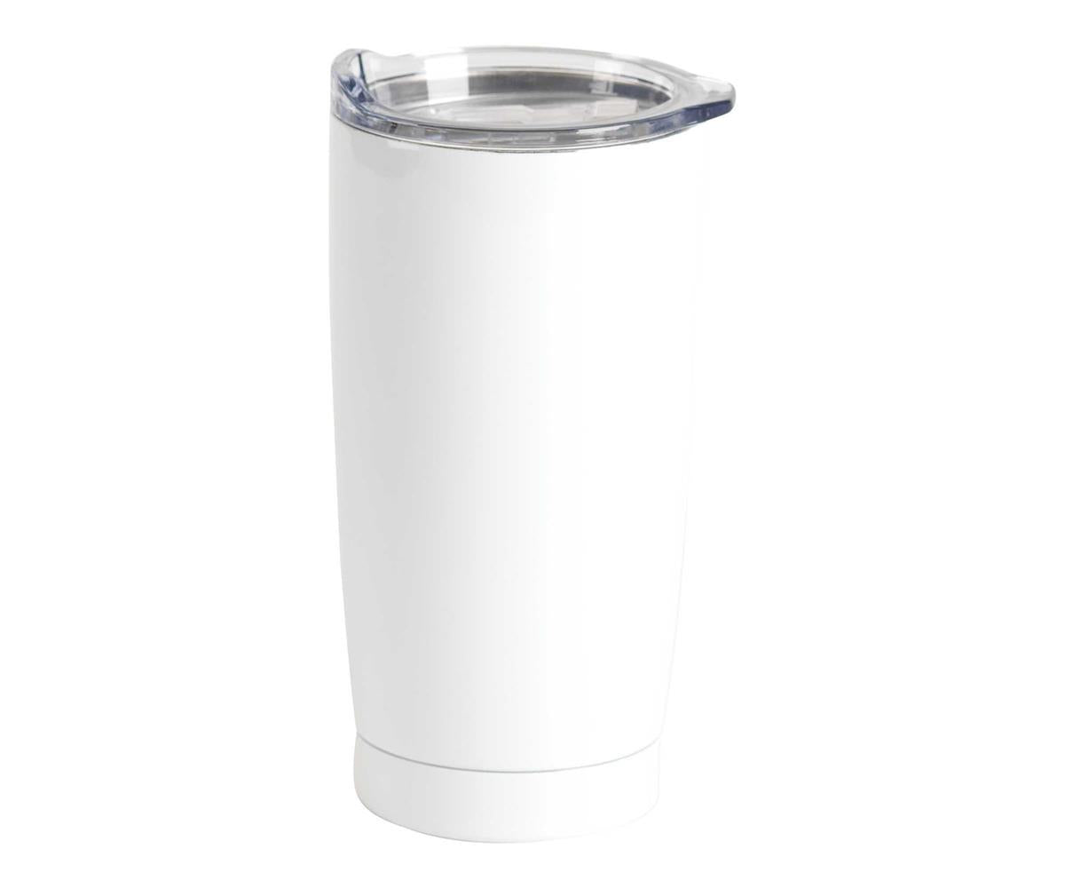 Teaching Work Of Heart Blue 20 ounce Stainless Steel Travel Tumbler Mug with Lid by Dicksons, product view 2