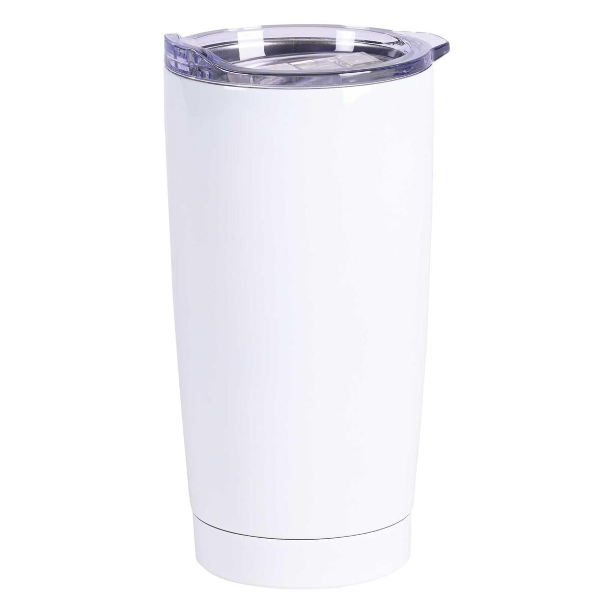 Tumbler Mustard Seed White 20 oz by Dicksons, product view 2