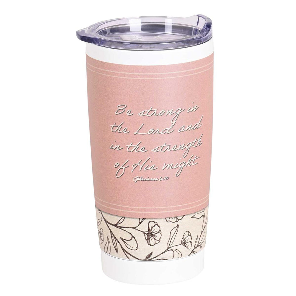 Tumbler White Full Armor Of God by Dicksons, product view 2