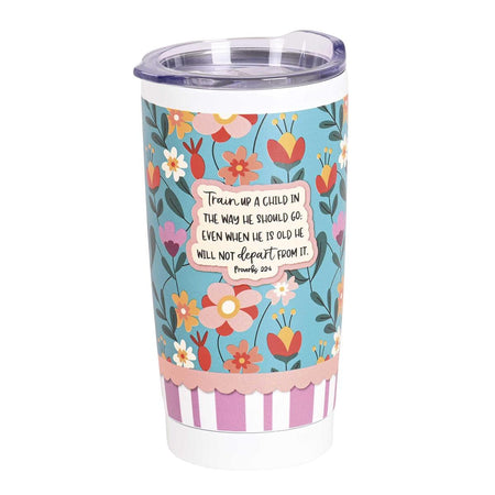 Motherhood Is Kingdom Work Proverbs 22:6 Stainless Steel Travel Tumbler by Dicksons, product view 2