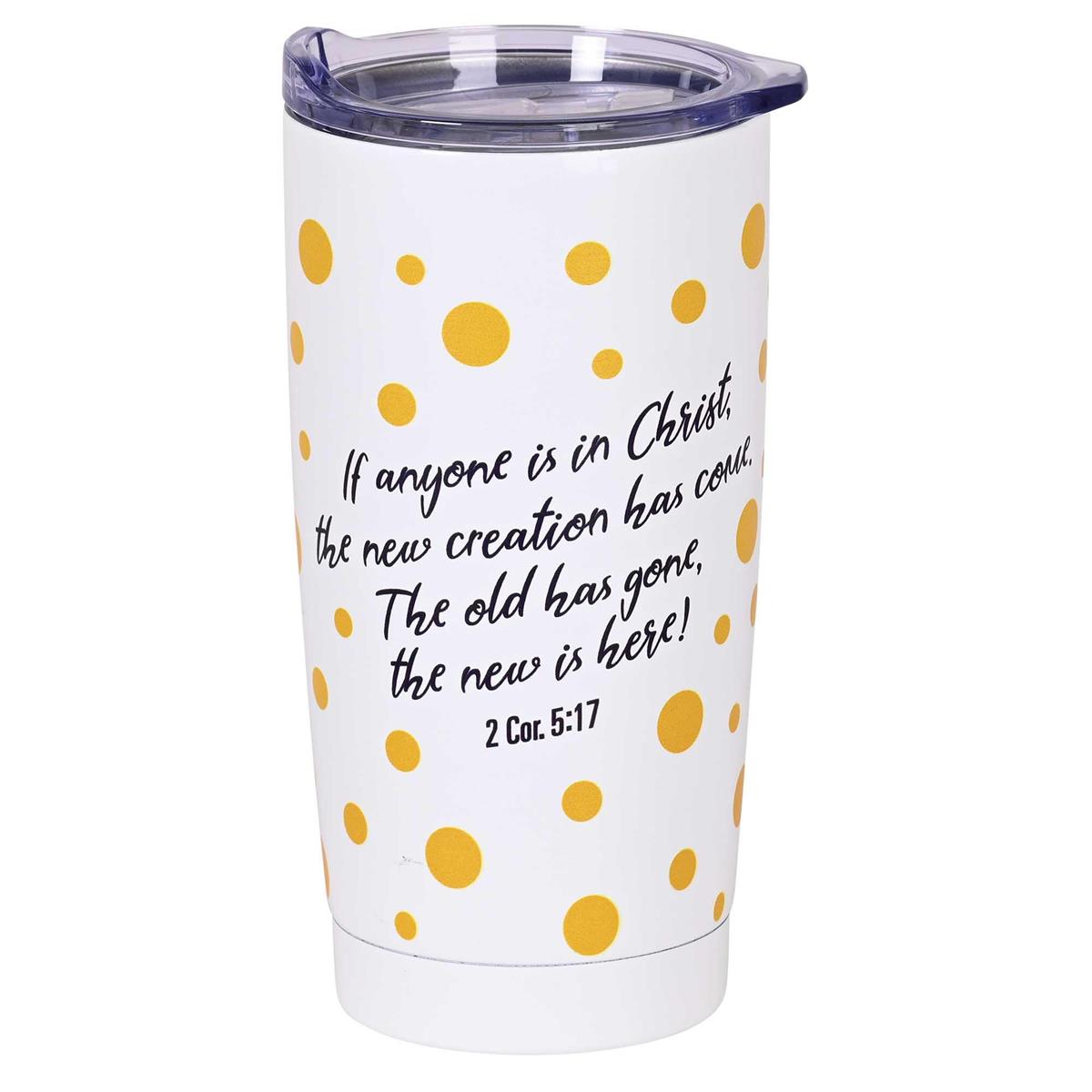 Inspirational Christian Travel Tumbler Cup, Hot or Iced Beverage (SSTUMW-188) by Dicksons, product view 2