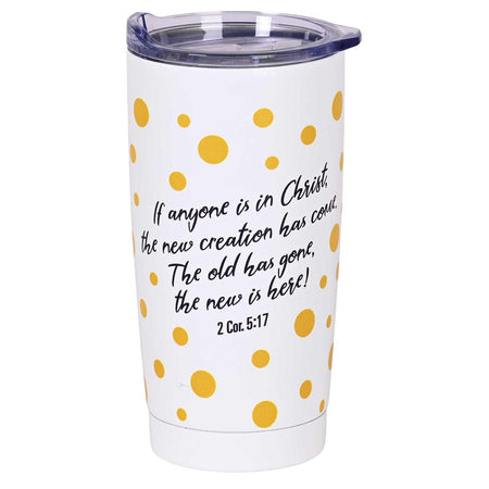 Inspirational Christian Travel Tumbler Cup, Hot or Iced Beverage (SSTUMW-188) by Dicksons, product view 2