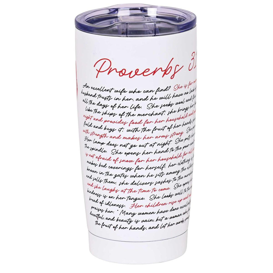 Tumbler Proverbs 31 Woman 20 Oz by Dicksons