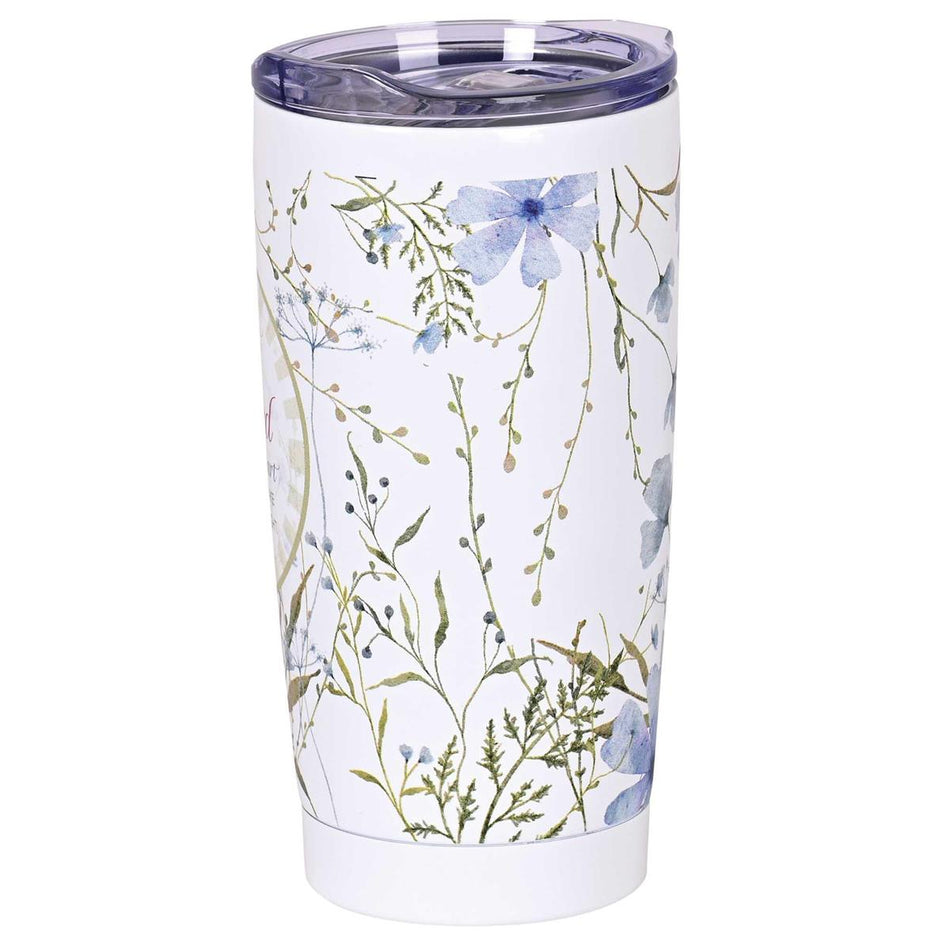 Tumbler Floral Trust In The Lord 20oz by Dicksons, product view 2