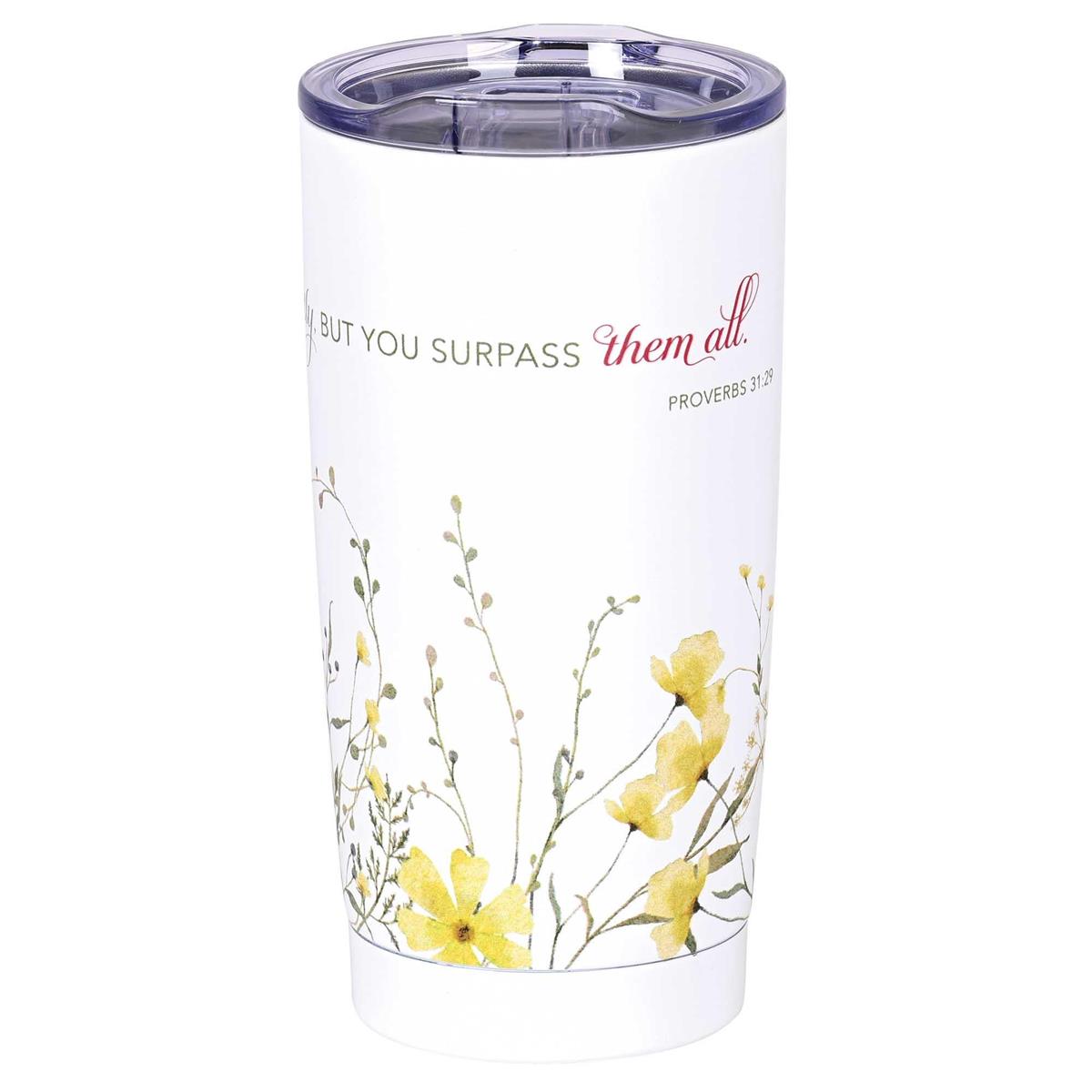 Tumbler Floral Many Women Have 20 Oz by Dicksons, product view 3
