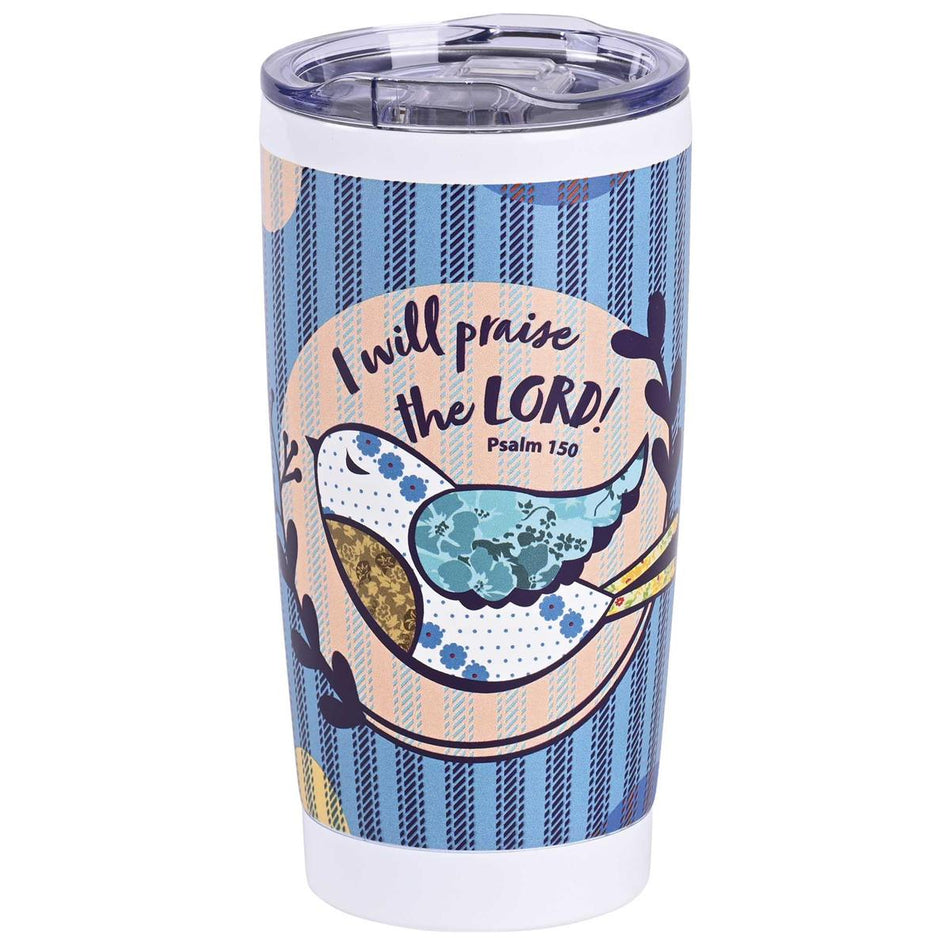 Inspirational Christian Travel Tumbler Cup, Hot or Iced Beverage (SSTUMW-197) by Dicksons