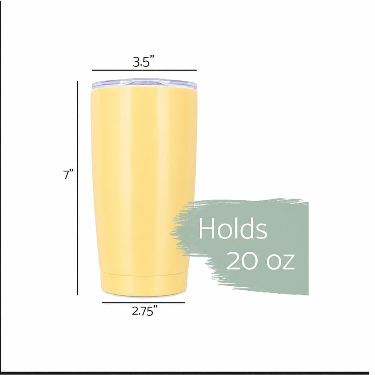 Tumbler Live Laugh Love Jer. 29:11 20 oz by Dicksons, product view 3