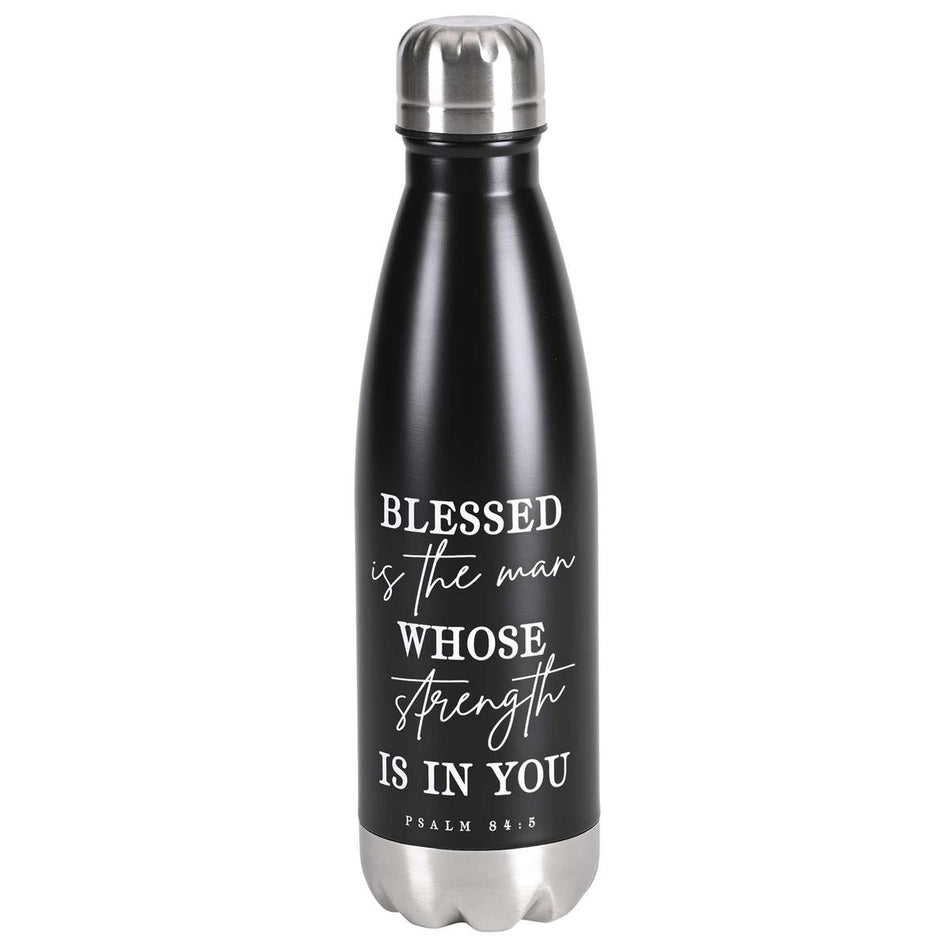 Water Bottle Blessed Is The Man 17 oz by Dicksons