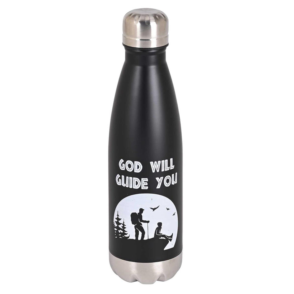 Water Bottle God Will Guide You 17 Oz by Dicksons