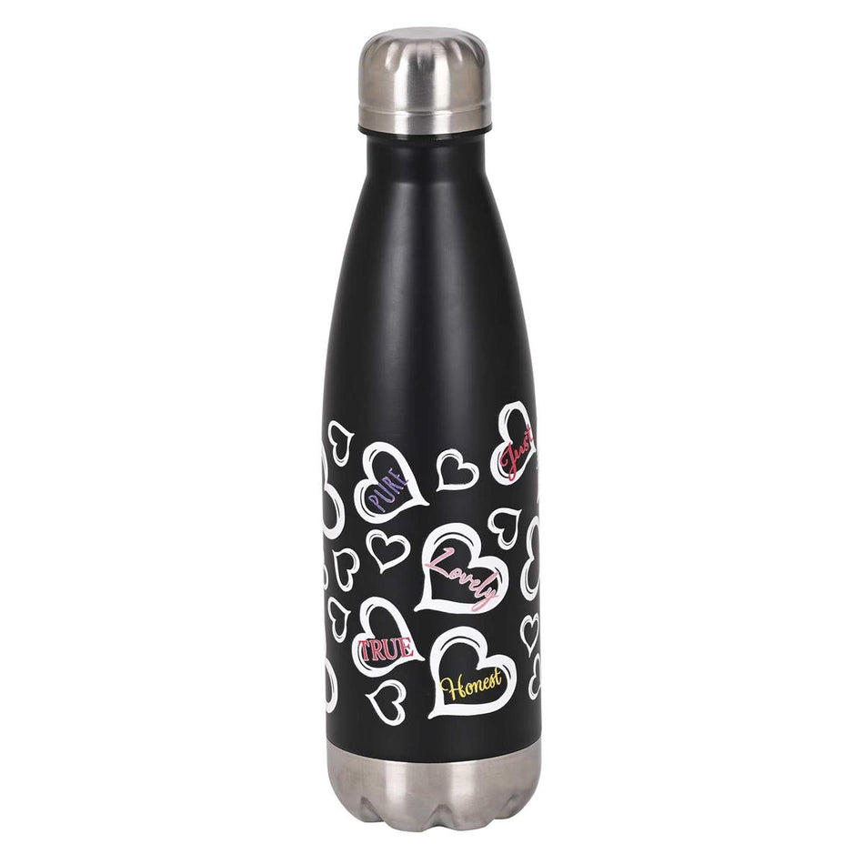 Inspirational Christian Travel Sport Water Bottle, Hot or Iced Beverage (SSWBBLK-25) by Dicksons, product view 2
