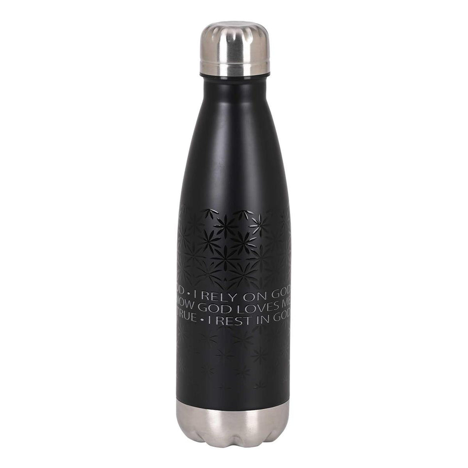 Inspirational Christian Travel Sport Water Bottle, Hot or Iced Beverage (SSWBBLK-26) by Dicksons, product view 2