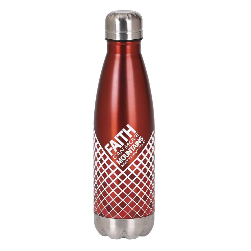 Water Bottle Faith Can Move 17 Oz by Dicksons