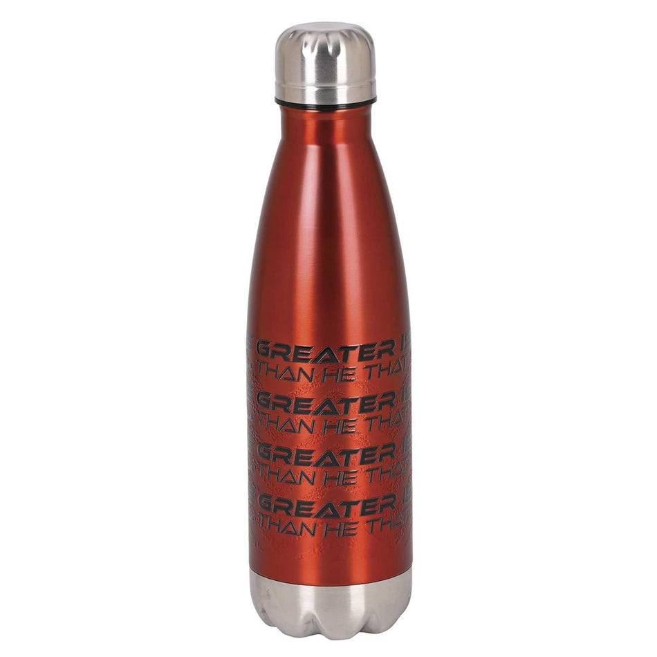 Water Bottle Greater Is He 17 Oz by Dicksons