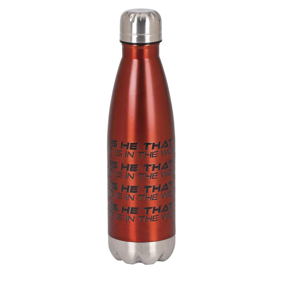 Water Bottle Greater Is He 17 Oz by Dicksons, product view 2