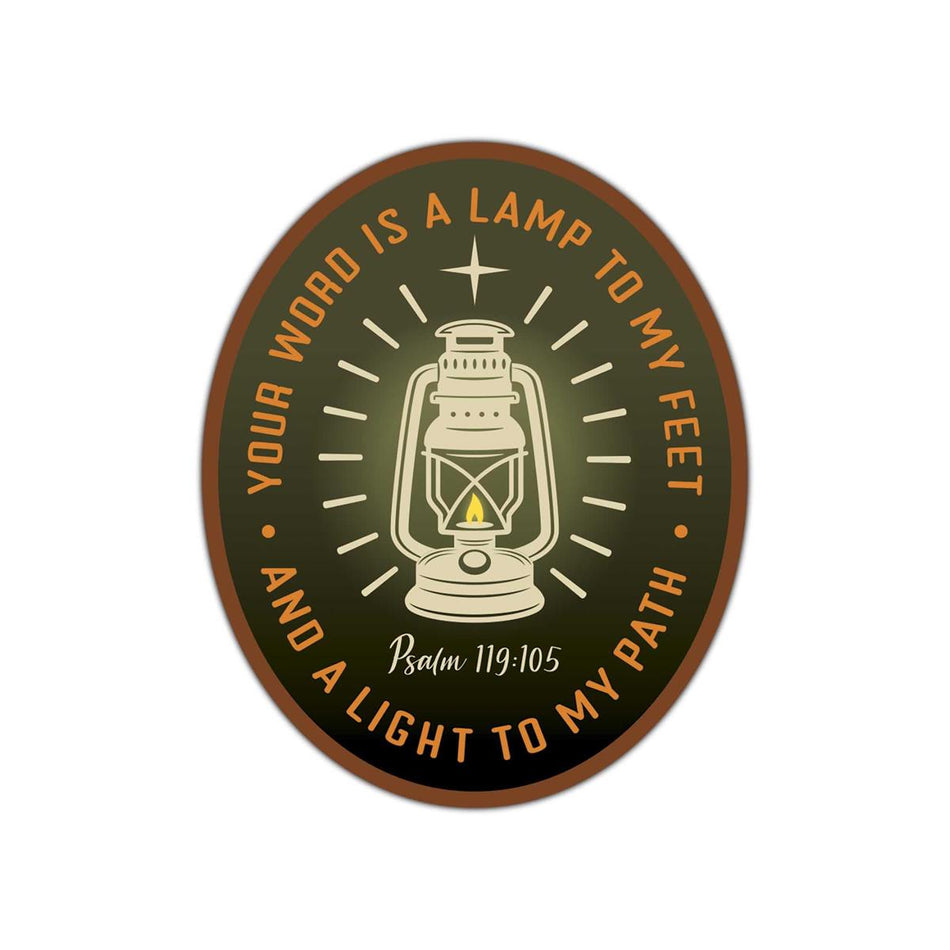 Sticker Lantern Your Word Is A Lamp by Dicksons, product view 2