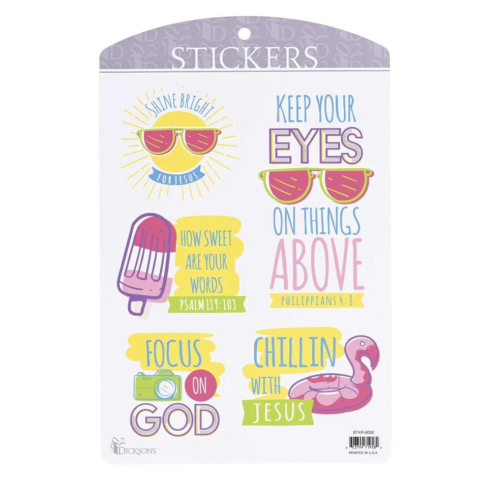 Sticker Summer Fun Collection by Dicksons