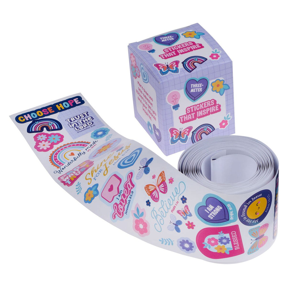 Shine for Jesus Sticker Roll by Christian Art Gifts, product view 2