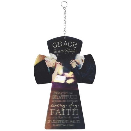 Suncatcher Grace Gratitude Praying by Dicksons