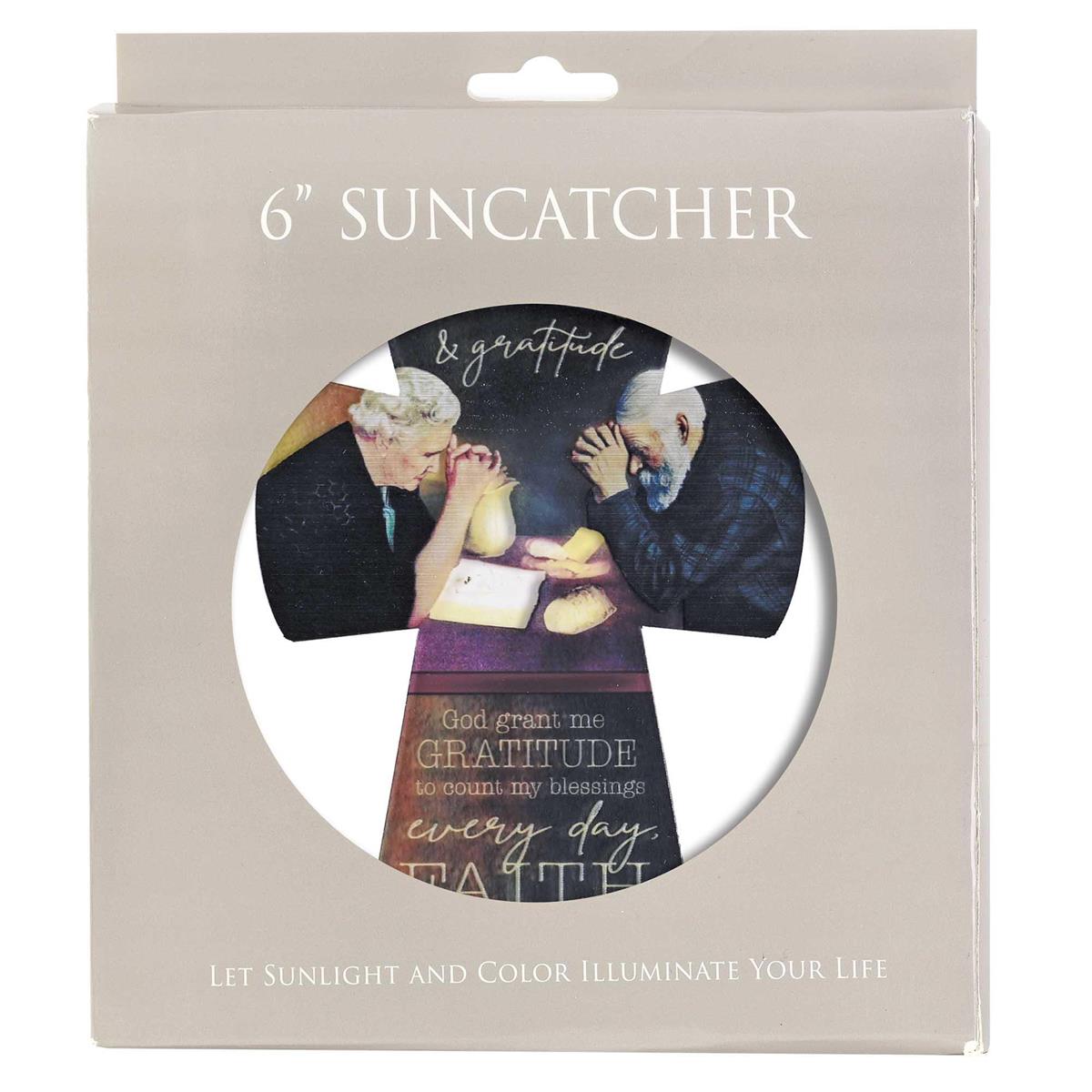 Suncatcher Grace Gratitude Praying by Dicksons, product view 3
