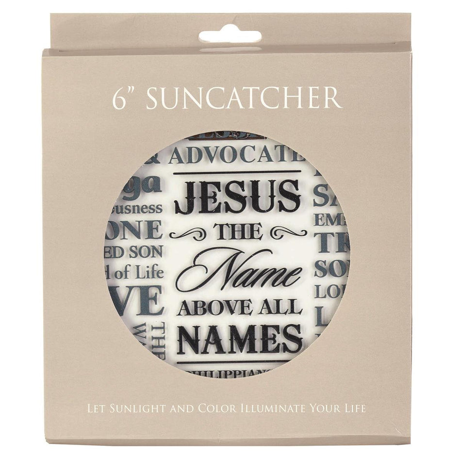 Suncatcher Names Of Jesus by Dicksons, product view 2