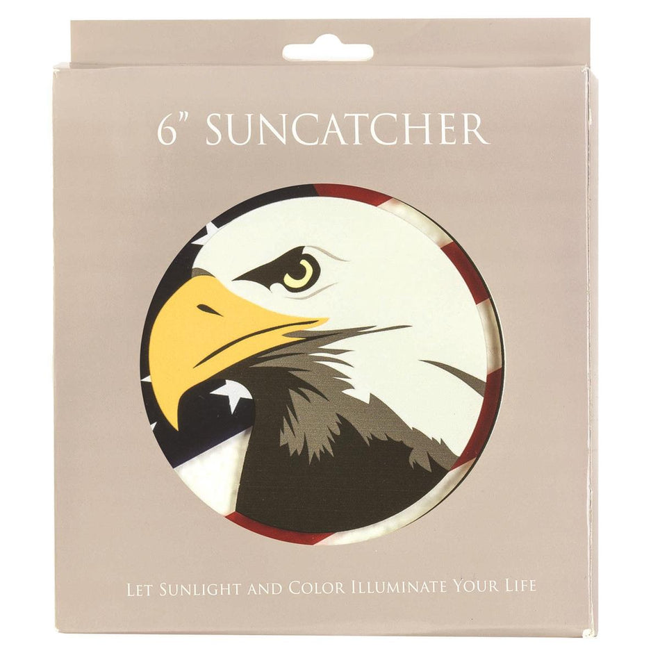 Suncatcher Eagle Patriotic Is. 40:31 by Dicksons, product view 2