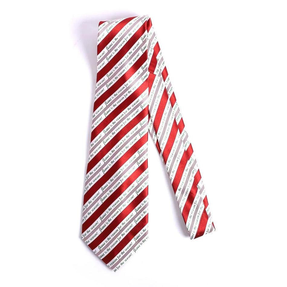 Necktie – Jesus is the Reason - Candy Case | Faith-Inspired Tie