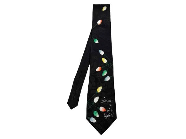 Necktie – Jesus is the Light | Faith-Inspired Tie